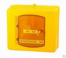 Ящик/шкаф для счетчика газа ШС-2.0, тип счетчика G6 200/250мм пластик с дверцей