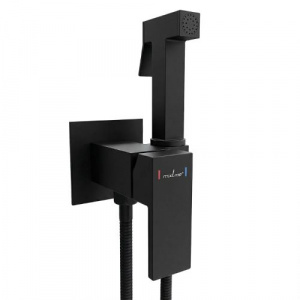Смеситель с гигиенической лейкой 25k MIXLINE ML31-082BL "Рэй" встраиваемый ЧЕРНЫЙ (556674) Смеситель с гигиенической лейкой 25k MIXLINE ML31-082BL "Рэй" встраиваемый ЧЕРНЫЙ (556674)