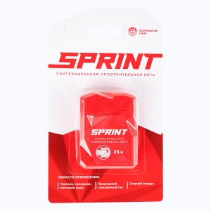 Нить сантехн. для герметизации резьбы "Sprint" 25м, блистер Нить сантехн. для герметизации резьбы "Sprint" 25м, блистер