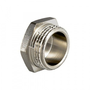 Пробка Ду20(3/4") наруж. резьба, никелир. Пробка Ду20(3/4") наруж. резьба, никелир.