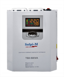 Стабилизатор напряжения Solpi-M TSD-500 VA Стабилизатор напряжения Solpi-M TSD-500 VA