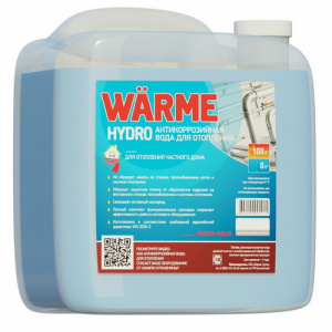 Вода подготовленная котловая Warme Hydro 10кг Вода подготовленная котловая Warme Hydro 10кг