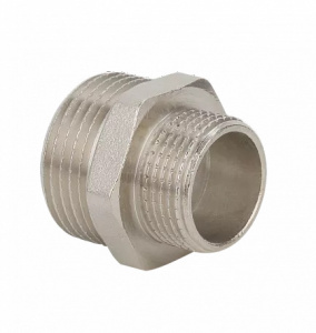 Ниппель переходной 3/4"х1/2" никелир. GAPPO G2205.0504 Ниппель переходной 3/4"х1/2" никелир. GAPPO G2205.0504