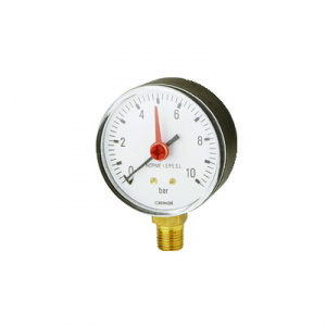 Манометр радиальный 50х1/4" CEWAL М 50RP IR d50мм, 0-10 бар, корп.пласт., резьба G1/4” (91453410) Манометр радиальный 50х1/4" CEWAL М 50RP IR d50мм, 0-10 бар, корп.пласт., резьба G1/4” (91453410)
