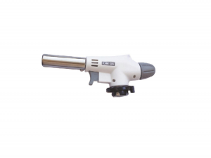 Горелка газовая FLAME GUN белая, синяя (газ балон 220г) Горелка газовая FLAME GUN белая, синяя (газ балон 220г)