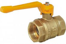 Кран газовый Ду32(1 1/4") шаровый, В/В, рычаг