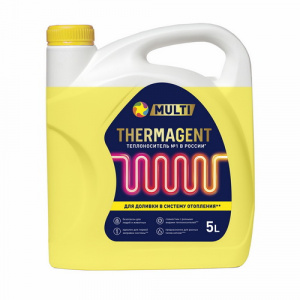 Теплоноситель «THERMAGENT-40 ЭКО MULTI» (Термагент МУЛЬТИ) 5л, универсальная доливка Теплоноситель «THERMAGENT-40 ЭКО MULTI» (Термагент МУЛЬТИ) 5л, универсальная доливка