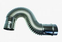 Колено/отвод/угол дымохода S-обр. Ду-75. угол 90 гр. (Rinnai 498900094)