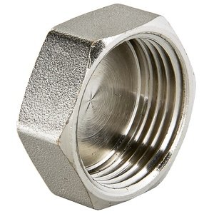 Заглушка Ду20(3/4"), внутр. резьба, никелир. Заглушка Ду20(3/4"), внутр. резьба, никелир.