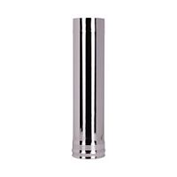 Дымоход Ø120 (нержавейка AISI 430, 1мм) L-0,5м  Сталь Мастер