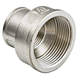 Муфта переходная 3/4"х1/2" никелир. Муфта переходная 3/4"х1/2" никелир.