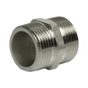 Ниппель Ду20(3/4") никелир. VRT, СТМ Ниппель Ду20(3/4") никелир. VRT, СТМ