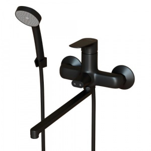 Смеситель для ванны и раковины 35k MIXLINE ML14-02BL ЧЕРНЫЙ (556606) Смеситель для ванны и раковины 35k MIXLINE ML14-02BL ЧЕРНЫЙ (556606)