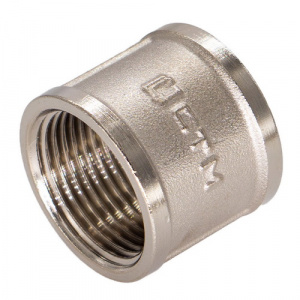 Муфта Ду20(3/4") никелир. СТМ Муфта Ду20(3/4") никелир. СТМ