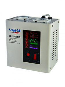 Стабилизатор напряжения Solpi-M SLP-500 ВA new фото 2 Стабилизатор напряжения Solpi-M SLP-500 ВA new фото 2