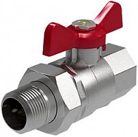 Кран шаровый Ду20(3/4") В/Н, бабочка, ROMMER