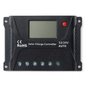 Контроллер заряда для солнечных батарей SRNE SR-HP2410 10A, 12V/24V Контроллер заряда для солнечных батарей SRNE SR-HP2410 10A, 12V/24V