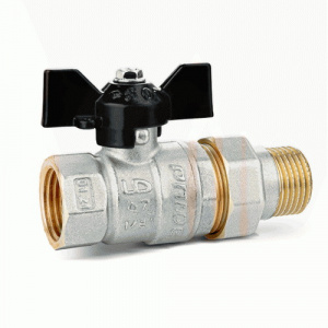 Кран шаровый американка Ду25(1") В/Н, бабочка, латунь, Pу40, LD Pride Кран шаровый американка Ду25(1") В/Н, бабочка, латунь, Pу40, LD Pride