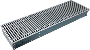 Конвектор внутрипольный TECHNO KVZ 250-65-2400 с решеткой серебро (естеств.конвекц.) Конвектор внутрипольный TECHNO KVZ 250-65-2400 с решеткой серебро (естеств.конвекц.)