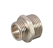 Ниппель переходной 3/8"х1/2" никелир. Lavita (RN 3/8"*1/2"), СТМ Ниппель переходной 3/8"х1/2" никелир. Lavita (RN 3/8"*1/2"), СТМ