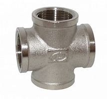 Крестовина Ду20(3/4") никелир. Lavita C 3/4"