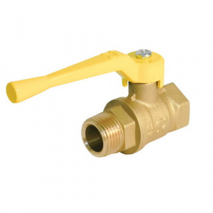 Кран газовый Ду25(1") шаровый, В/Н, рычаг, СТМ Кран газовый Ду25(1") шаровый, В/Н, рычаг, СТМ