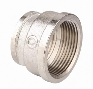 Муфта переходная 1"х1/2" никелир. GAPPO G2202.0604 Муфта переходная 1"х1/2" никелир. GAPPO G2202.0604