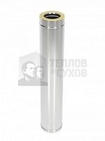 Труба Термо ТТ-Р L1000, сталь нерж.430(0,8мм)/430(0,5мм) D120/180