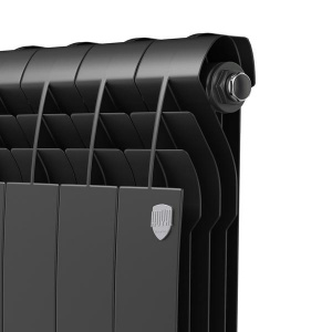 Радиатор биметаллический Royal Thermo BiLiner 500 /Noir Sable черный, 8 секций фото 3 Радиатор биметаллический Royal Thermo BiLiner 500 /Noir Sable черный, 8 секций фото 3