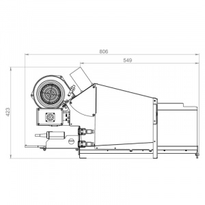 Горелка пеллетная AIR PELLET Ceramic 100 (80-120кВт) фото 2 Горелка пеллетная AIR PELLET Ceramic 100 (80-120кВт) фото 2
